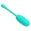 Віброяйце Pretty Love Kirk Super Soft Silicone 19.7 см бірюзовий - мініатюра 6