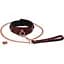 Нашийник з повідцем Liebe Seele Wine Red Curved Collar - мініатюра 1