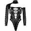 Боді Leg Avenue Seamless Thong back Bodysuit Black One Size - мініатюра 3