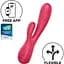 Смарт вібратор-кролик Satisfyer Mono Flex Red - мініатюра 3