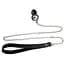 Силіконова анальна пробка Art of Sex Metal Anal Plug With Leash Size S - мініатюра 1
