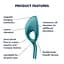 Віброкільце Satisfyer Swordsman 14.2 см зелений - мініатюра 7