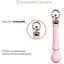 Вибромассажер с подогревом Zalo Sweet Magic Confidence Wand Fairy Pink - миниатюра 4