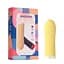 Мінівібратор «Rechargeable Silicone Touch» 10 режимів вібрації жовтий - мініатюра 1