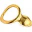 Ерекційне кільце Master Series Cobra King Golden Cock Ring - мініатюра 3
