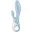Вибратор-кролик Satisfyer Air Pump Bunny 1 20 см голубой - миниатюра 1