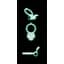 Эрекционное кольцо Dorcel Power Clit White Phospho - миниатюра 3