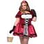 Костюм червоної шапочки Leg Avenue Gothic Red Riding Hood 1X-2X - мініатюра 7