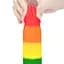 Фалоімітатор LoveToy 9'' Prider 22.5 см райдужний - мініатюра 8