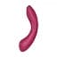 Вакуумний стимулятор клітора з вібрацією Satisfyer Curvy Trinity 1 бордовий - мініатюра 2