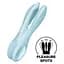Многофункциональный вибратор Satisfyer Threesome 1 14 см голубой - миниатюра 3