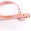 Повідець Lockink Sevanda Love Heart Butterfly LeaTher Collar Set - Pink - мініатюра 3