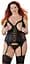 Корсет Cottelli Curves XXXXL (черный) - миниатюра 3