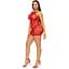 Сукня-сітка зі стразами Leg Avenue RhinestOne halter Mini dress Red, відкрита спина, One Size - мініатюра 9