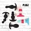 Анальна пробка FeelzToys Plugz Butt Plug 7 см (рожевий) - мініатюра 6