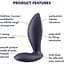 Анальна смарт-пробка з вібрацією Satisfyer Power Plug - мініатюра 6