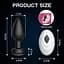 Анальная пробка с вибрацией, светящаяся в темноте Light Anal Plug, Анальные игрушки - миниатюра 2