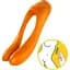 Вибратор на палец Satisfyer Candy Cane Оранжевый - миниатюра 6