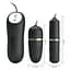 Набор игрушек Pretty Love Double Vibro Bullet 2 шт. черный - миниатюра 5