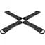 Хрестовина Bedroom Fantasies Hogtie 4 - Way RestRaint Cross - Black - мініатюра 2