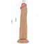 Фалоімітатор Sliding Skin Sharife 10" 25.4 см тілесний - мініатюра 4