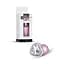 Анальна пробка B - Series HeavyFun Jewellery Pearl Pink Heart Plug M 8 см (прозорий) - мініатюра 5