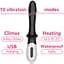 Вибратор B - Series Fox G-spot, 19.6 см (черный) - миниатюра 6