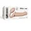 Безремневий страпон Strap-On-Me Vibrating Flesh L регульований з вібрацією та з пультом ДК діаметр 3.7 см - мініатюра 6
