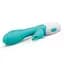 Вібратор-кролик EasyToys Good Vibes Only Leda 20 см бірюзовий - мініатюра 4