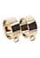 Наручники золотисті металеві Slave Wrist Cuffs Taboom - мініатюра 7