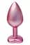 Анальна пробка Gleaming Love Pearl Pink Plug M 8.3 см (рожевий) - мініатюра 2