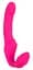 Страпон з вібрацією Vibrating Strapless Strap-On, 21,8 см рожевий - мініатюра 3