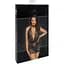 Сукня Noir Handmade F313 Mythos Mini fLocked mesh dress With jewelry rhinestOne chain - S - мініатюра 7