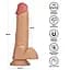 Вібратор Lovetoy Power Basics Cock 8'' 20.3 см (тілесний) - мініатюра 8