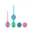 Набор вагинальных шариков PMV20 Vita Kegel Ball Set, 7 шт., разноцветный - миниатюра 4