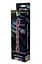 Фалоімітатор Glamour Glass Ribbed G-Spot 18 см мульті - мініатюра 2