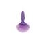 Анальна пробка з м'яким пухнастим хвостом кролика Фіолетова Bunny Tails Purple - мініатюра 1