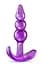 Анальний плаг B Yours Triple Bead Anal Plug Purple - мініатюра 3
