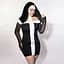 Еротичний костюм монашки JSY P61130 Plus Size - мініатюра 1