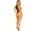 Боді-сітка Leg Avenue Net snap crotch tank Bodysuit Black, One Size - мініатюра 8