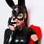 Маска для рольових ігор I’MCUM Bunny Екошкіра Чорна (IM-SM230_bunny) - мініатюра 4