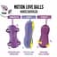 Вагінальні кульки FeelzToys Motion Love Balls Twisty з масажем, вібрацією, обертанням і пультом ДУ - мініатюра 3