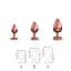 Анальна пробка з кристалом Dorcel Diamond Plug L 9.5 см (бронзовий) - мініатюра 7