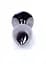 Металева анальна пробка з кристалом Boss Jewellery Dark Silver PLUG Clear 7 см (прозорий) - мініатюра 5