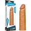 Насадка на пенис Lovetoy Pleasure X-Tender Series 17 см коричневый - миниатюра 1
