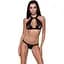 Комплект білизни Passion Exclusive MIRAJANE SET Black L/XL: підтримує ліф-топ і трусики - мініатюра 1