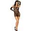 Мини-платье Leg Avenue 2 PC Tube dress and gloves Black One size - миниатюра 9