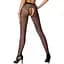 Сітчасті колготки-бодістокінги Passion S019 One Size, Black - мініатюра 2