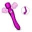 Вібратор B - Series Fox Dual Massager Pulsator 22.6 см (фіолетовий) - мініатюра 7