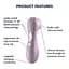 Вакуумний кліторальний стимулятор з вібрацією Satisfyer Pro 2 фіолетовий - мініатюра 9
